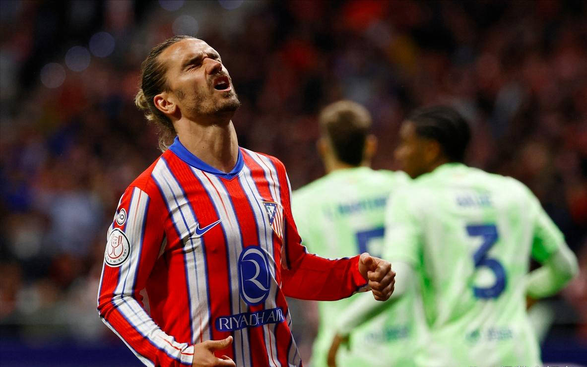 格列兹曼梅开二度，马竞击败巴伦西亚